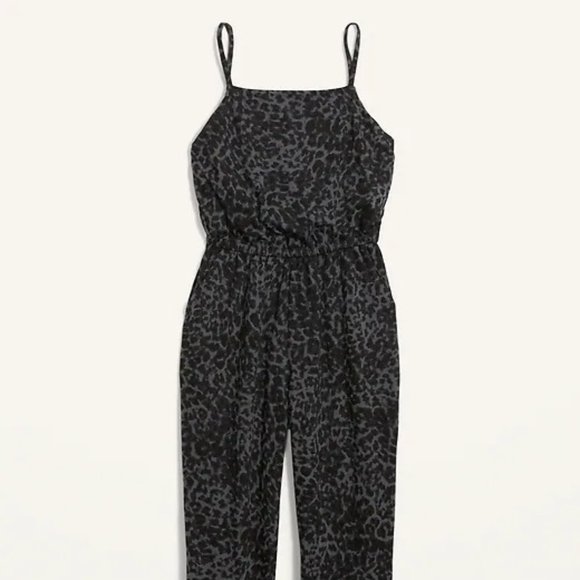 *SOLD* Leopard Jumpsuit - Picture 3 of 4